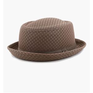 BRAND NEW BLACK HORN - LIGHT WEIGHT COOL SOFT MESH PORKPIE